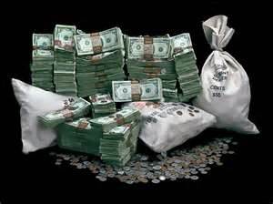 Piles & Bags of Money