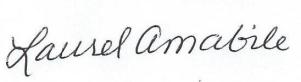 Laurel's signature cropped